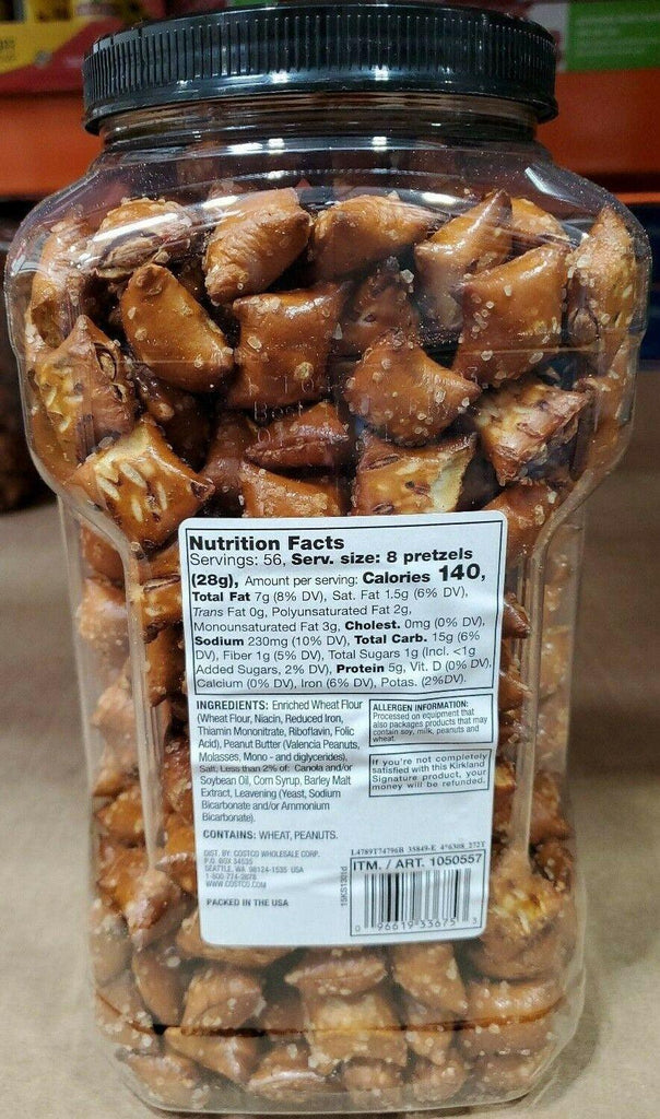 Kirkland Signature Peanut Butter Filled Pretzel Nuggets, 55 Oz dealwake