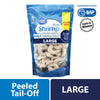 Great Value Frozen Raw Large Peeled & Deveined, Tail-Off Shrimp, 2 Lb (31-40 Count per Lb)