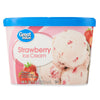 Great Value Strawberry Ice Cream, 48 Fl Oz