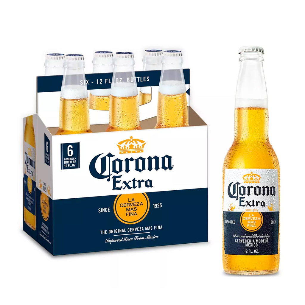 Corona Extra Lager Beer - 6pk_12 fl oz Bottles