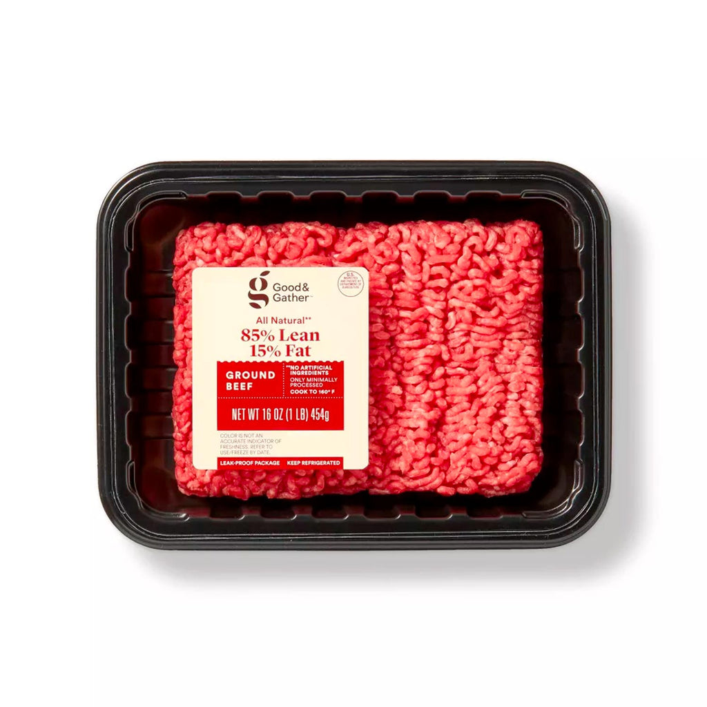 All Natural 85_15 Ground Beef - 1lb