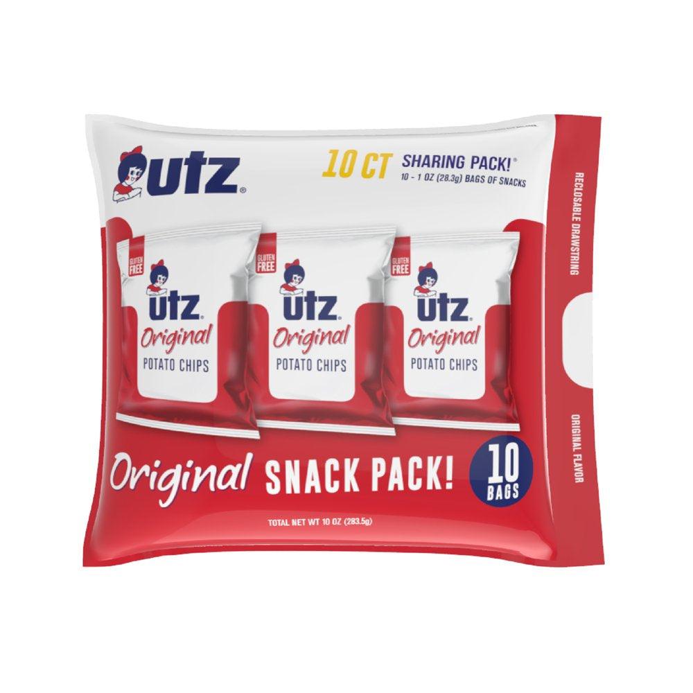 10 Oz Utz Original Snack Pack 10 Pack