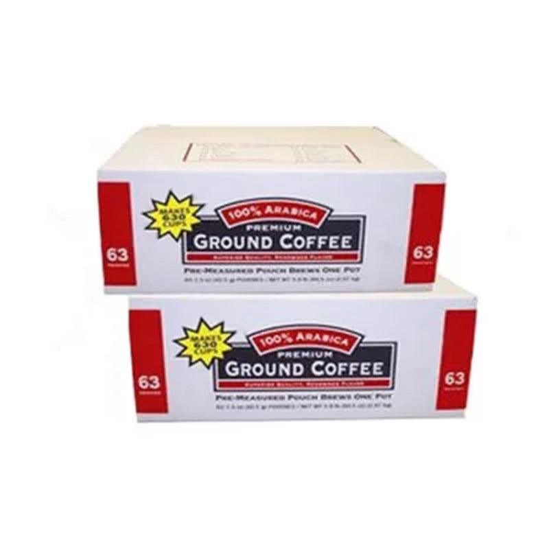 100% Arabica Ground Coffee (126 Pk.)