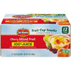 (12 Cups) Del Monte Cherry Mixed Fruit Cup Snacks in 100% Juice, 4 Oz