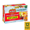 (12 Cups) Del Monte Cherry Mixed Fruit Cup Snacks in 100% Juice, 4 Oz