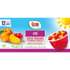 (12 Cups) Dole Fruit Bowls Diced Peaches in Strawberry Gel, 4.3 Oz