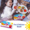 (12 Cups) Dole Fruit Bowls Diced Peaches in Strawberry Gel, 4.3 Oz