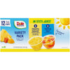 (12 Cups) Dole Fruit Bowls in 100% Fruit Juice Variety Pack, 4 Oz