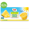 (12 Cups) Dole Fruit Bowls Pineapple Paradise Tidbits in 100% Fruit Juice, 4 Oz