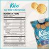 12-Pack Kibo Foods Sea Salt Lentil Chips | Gluten-Free, Preservative-Free & Healthy for You | High Protein, Plant-Based, Vegan Snacks, Non-Gmo, Kosher 1Oz Bags