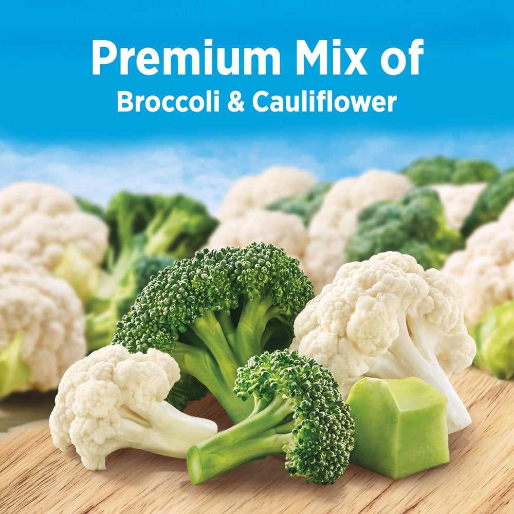 Birds Eye Steamfresh Broccoli and Cauliflower, Frozen, 10.8 Oz