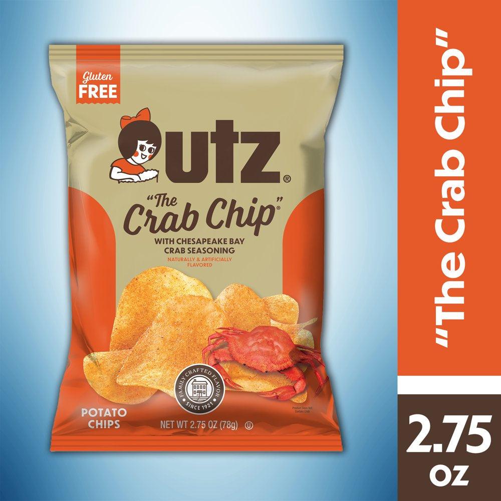 2.75 Oz Utz "The Crab Chip" Potato Chips