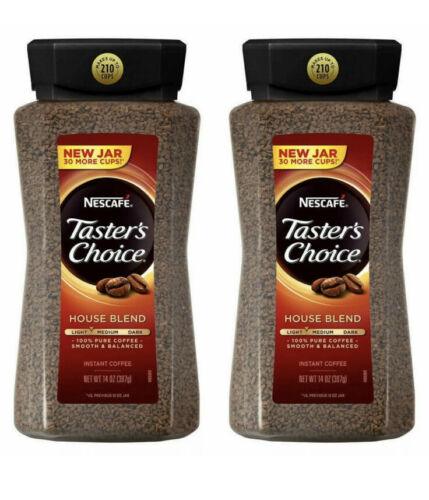 2 Jar Nescafe Taster'S Choice Instant Coffee 14 OZ Each Jar - dealwake