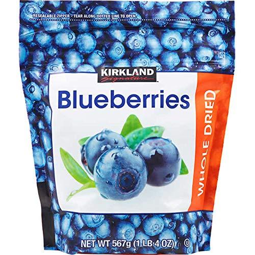 2 Packs Kirkland Signature Whole Dried Blueberries 20 Oz Each Pack - dealwake