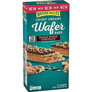 2 Packs Nature Valley Peanut Butter Chocolate Wafer Bar 20 Ct 26 Oz Each = 40 Ct - dealwake