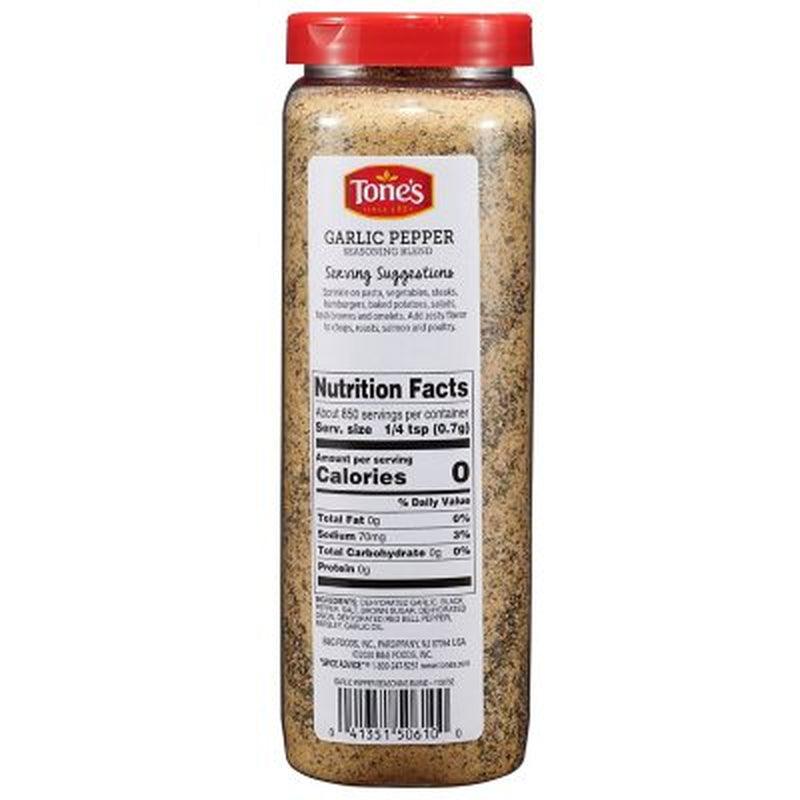 Tone'S Garlic Pepper Seasoning Blend (21 Oz.)