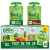 (20 Pack) Gogo Squeez Apple and Cinnamon Applesauce Pouch, 3.2 Oz, 20 Pack