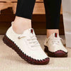 2022 New Spring Ladies Casual Shoes,Women'S Comfortable Leather Loafers Casual round Toe,Soft Walking Shoes Women Slip On,Casual Shoes Women'S Spring and Summer New Flat