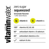 Vitaminwater zero sugar squeezed electrolyte enhanced water, lemonade, 16.9 fl oz, 6 count bottles