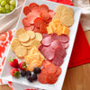 Gatherings Hard Salami, Pepperoni, Cheese & Crackers Party Tray - 28oz