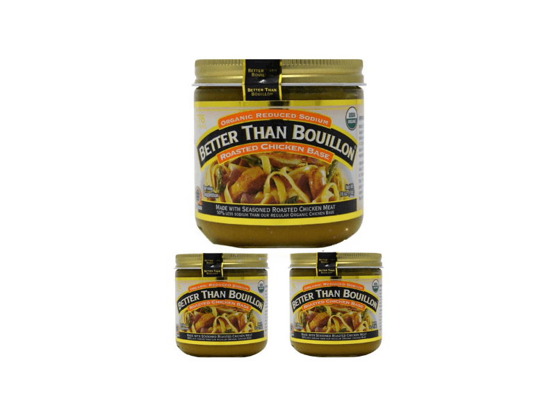 3 Packs Better than Bouillon Organic Roasted Chicken Base Bouillon 21 Oz Each - dealwake