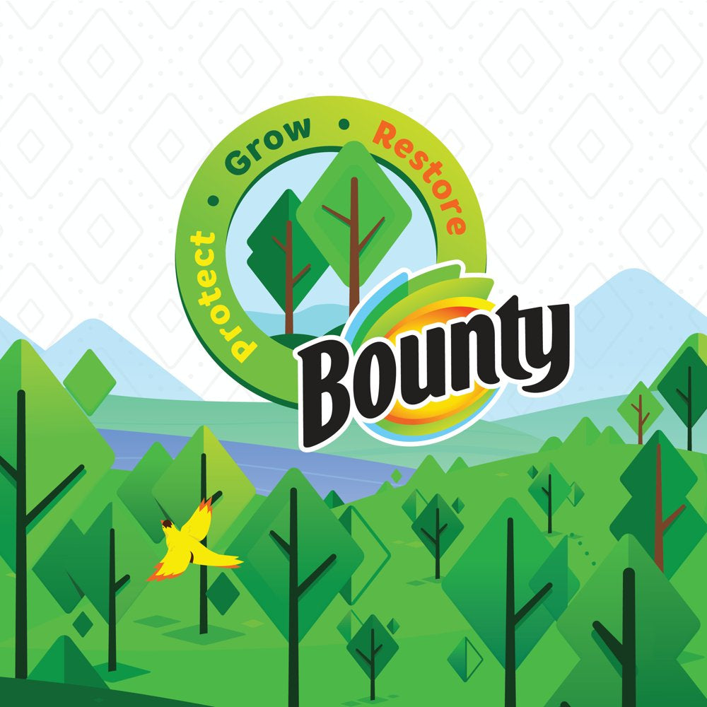 Bounty Select-A-Size Paper Towels, 6 Triple Rolls, White