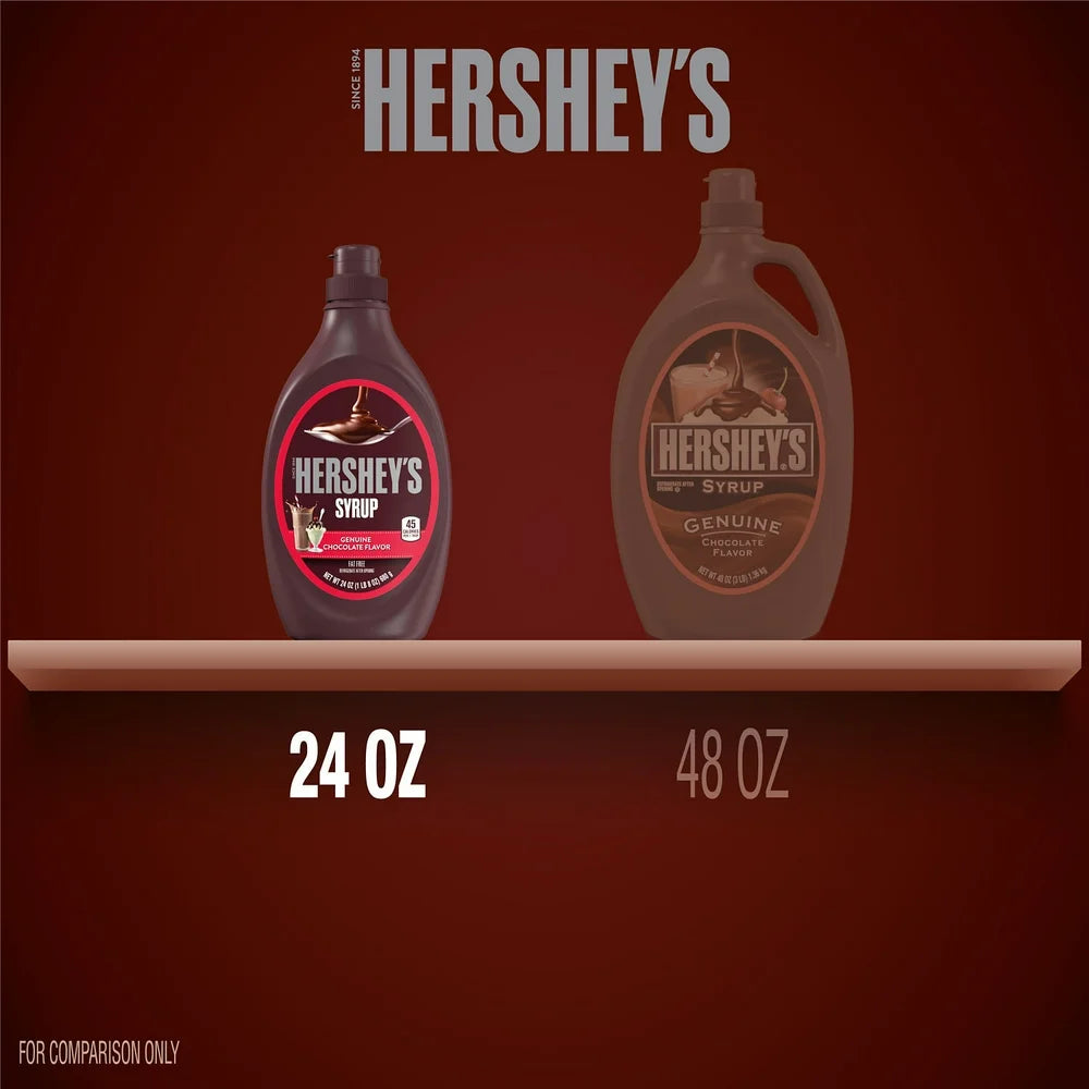 Hershey'S Chocolate Syrup, Bottle 24 Oz