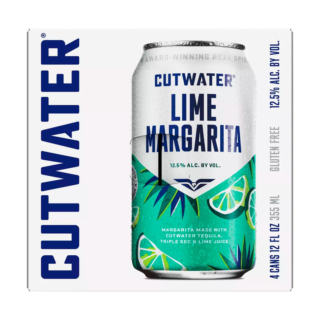 Cutwater Lime Tequila Margarita Cocktail - 4pk_12 fl oz Cans