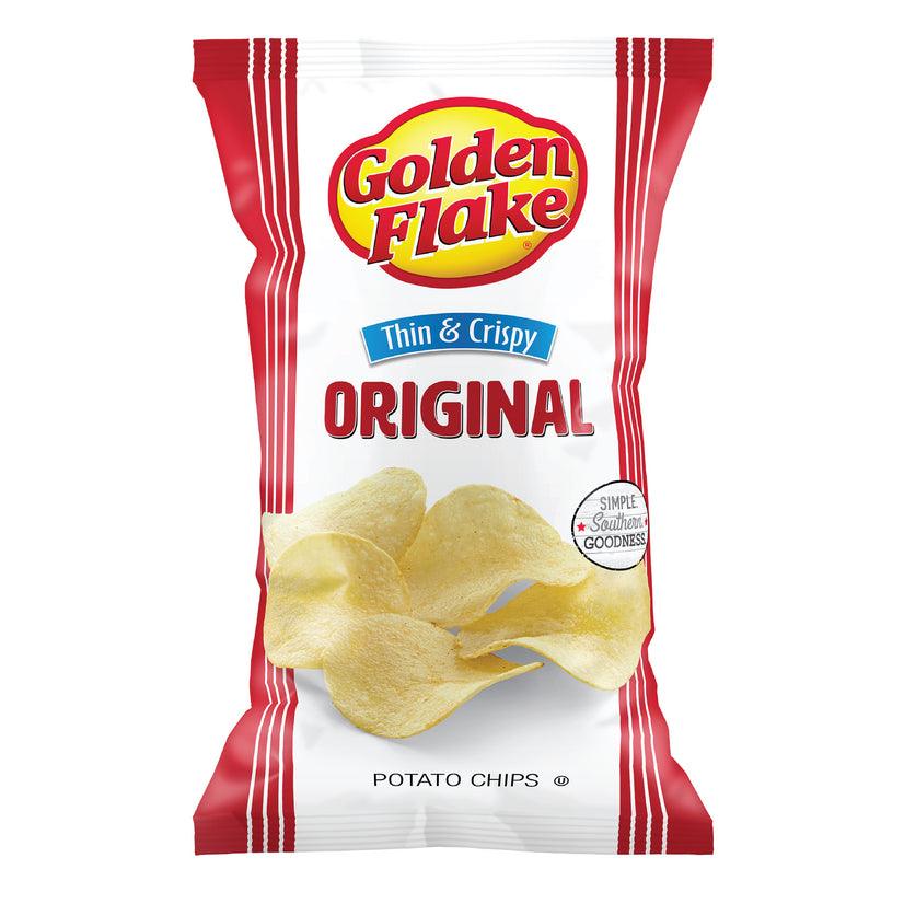 4.625 Oz Golden Flake Thin & Crispy Original Potato Chips