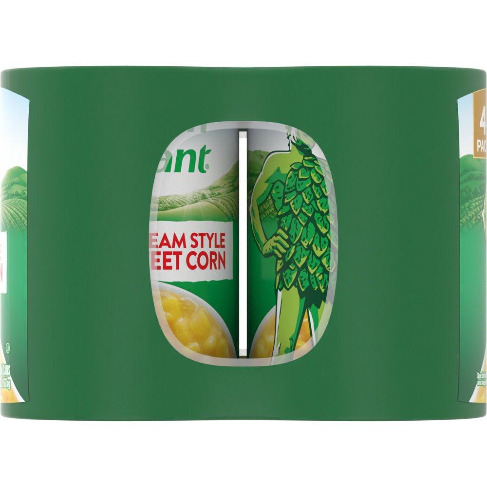 (4 Cans) Green Giant Cream Style Sweet Corn, Shelf Stable, 14.75 Oz