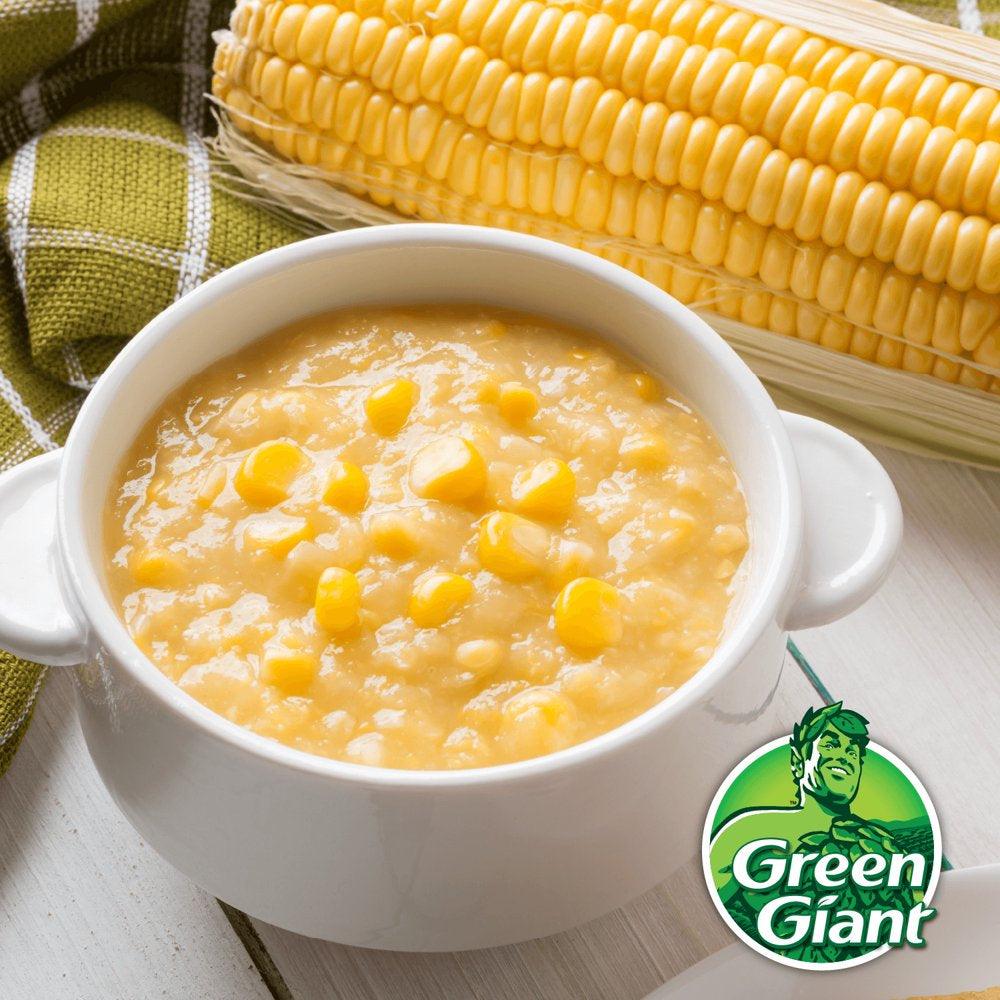 (4 Cans) Green Giant Cream Style Sweet Corn, Shelf Stable, 14.75 Oz