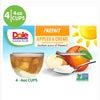 (4 Cups) Dole Fruit Bowls Apples and Crème Parfait, 4.3 Oz