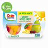 (4 Cups) Dole Fruit Bowls Cherry Mixed Fruit in 100% Fruit Juice, 4 Oz