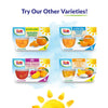 (4 Cups) Dole Fruit Bowls Mandarin Oranges in Orange Gel, 4.3 Oz