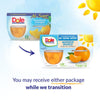 (4 Cups) Dole Fruit Bowls No Sugar Added Mandarin Oranges in Water, 4 Oz