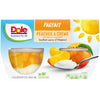 (4 Cups) Dole Fruit Bowls Peaches and Crème Parfait, 4.3 Oz