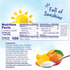 (4 Cups) Dole Fruit Bowls Peaches and Crème Parfait, 4.3 Oz