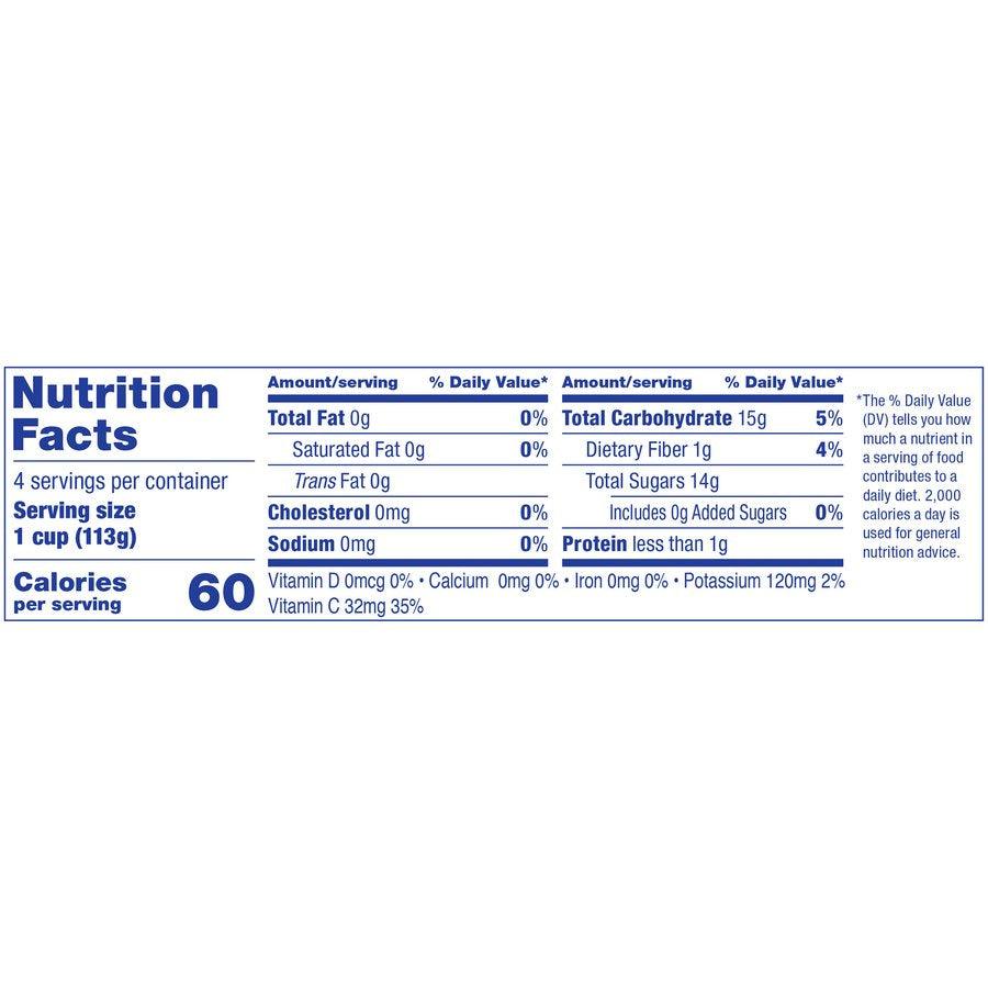 (4 Cups) Dole Fruit Bowls Pineapple Tidbits in 100% Fruit Juice, 4 Oz