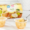 (4 Cups) Great Value Diced Pears Fruit Cups in 100% Juice, 4 Oz