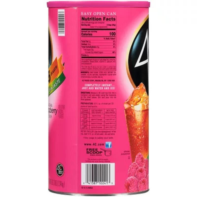 4C 35 QT Raspberry Iced Tea Mix (82.6 Oz.)