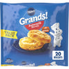 Pillsbury Grands! Buttermilk Biscuits Frozen Dough, Value Pack, 20 Ct., 41.6 Oz.