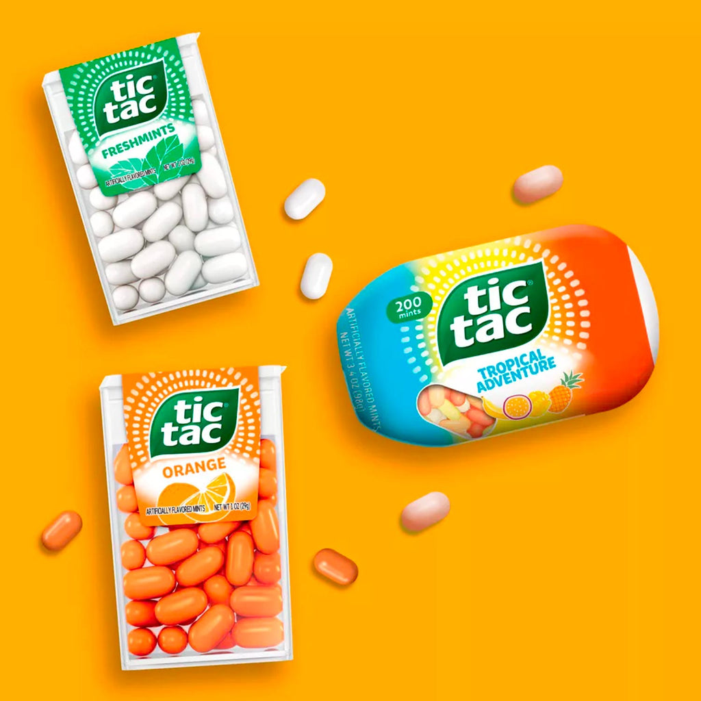 Tic Tac Tropical Adventure 200ct Bottle Pack - 3.4oz