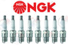 (Set of 8) NGK 4323 Nickel Spark Plugs (BR6FS)