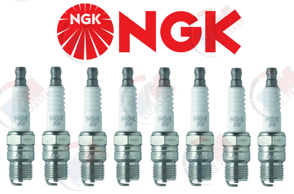 (Set of 8) NGK 4323 Nickel Spark Plugs (BR6FS)