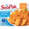 Seapak Butterfly Shrimp with Crispy Breading, Easy to Bake, Frozen, 18 Oz