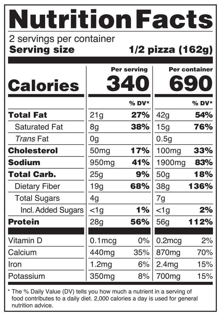 Quest® Thin Crust Pizza, High Protein, Flourless, Uncured Pepperoni