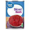 (6 Cans) Great Value Canned Sliced Beets, 15 Oz