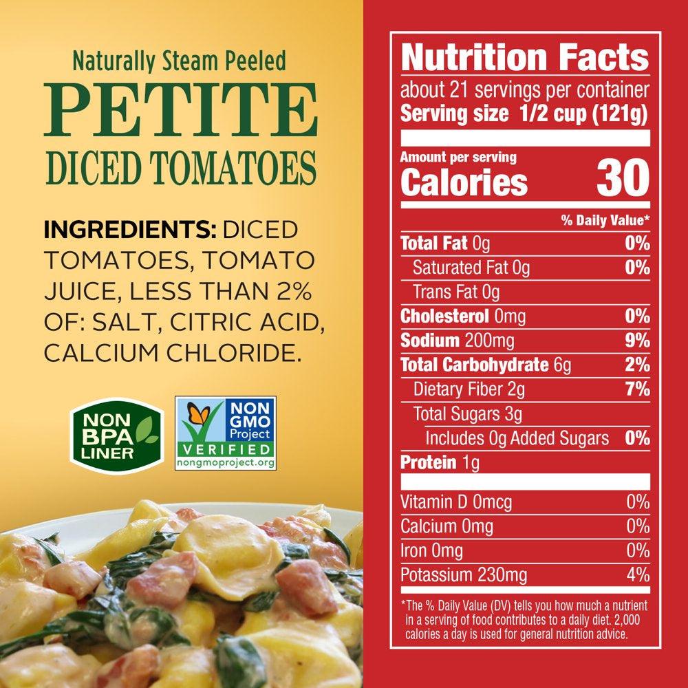 (6 Cans) Hunt'S Petite Diced Tomatoes, 14.5 Oz