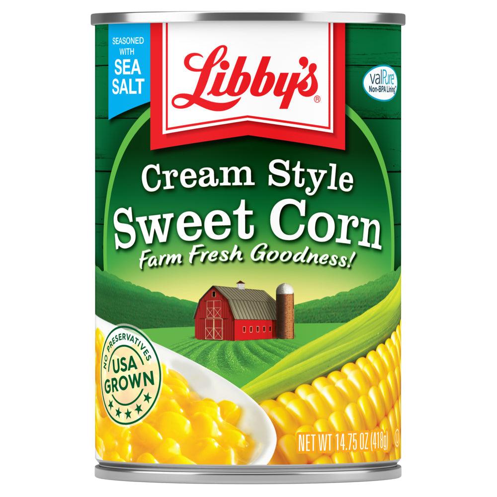 (6 Cans) Libby'S Cream Style Corn, 14.75 Oz