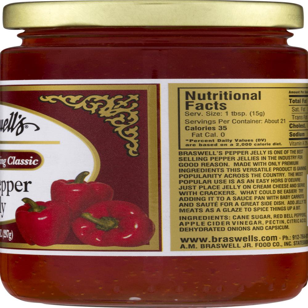 (6 Pack)Red Pepper Jelly, 10.5 Oz.